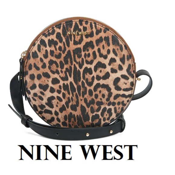 Nine West Handbags - NINE WEST BNWT Leopard Shoulder/Crossbody Bag